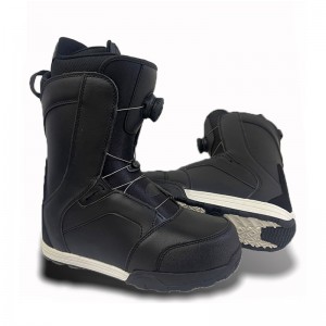 Spot special price D60 steel wire Atop buckle adult single board snow boots source manufacturer