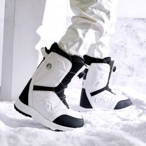 Jednodeskové lyžařské boty BOA pro muže a ženy, profesionální nepromokavé snowboardové boty